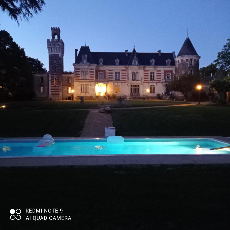 La Tour Carree D'Un Chateau Auzouer-en-Touraine ภายนอก รูปภาพ